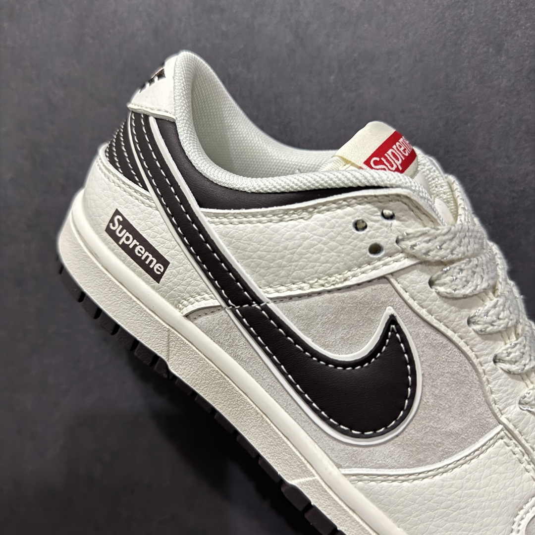 【定制版】Nike SB Dunk Low x Supreme 白黑小钩满天星  XX9934-034
