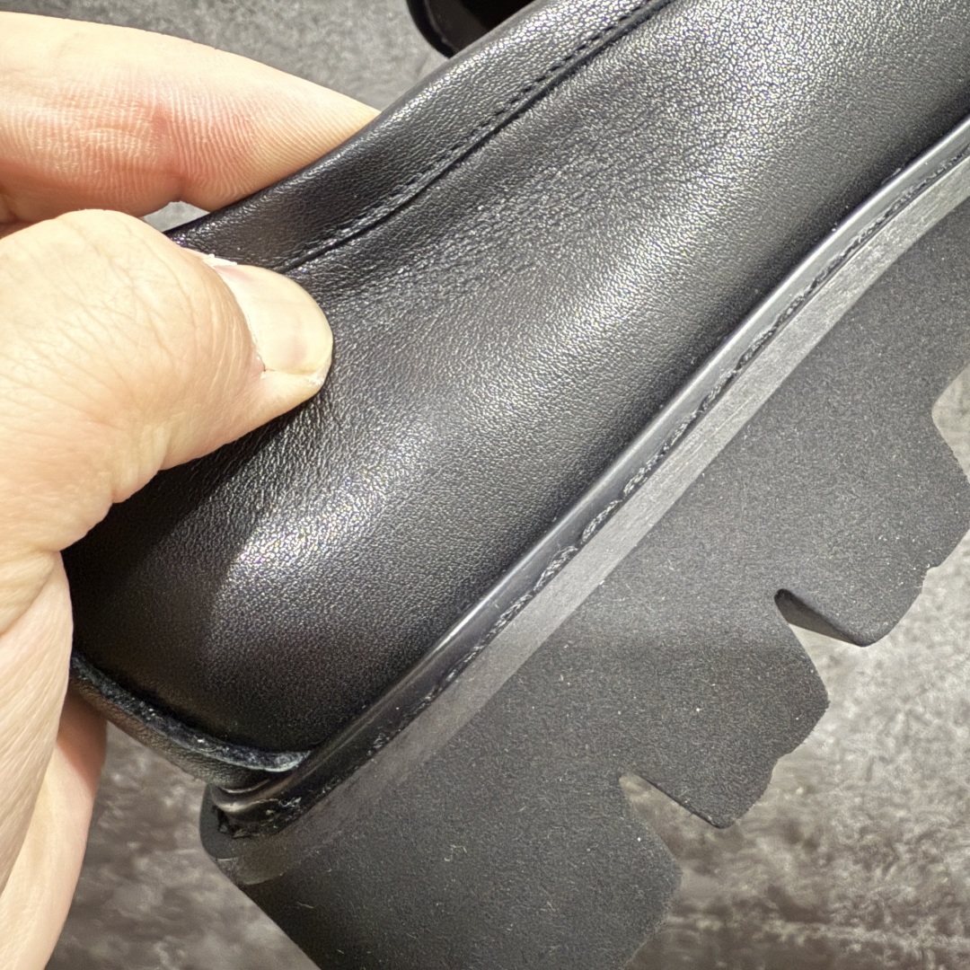 图片[3]-【莞顶纯原】BOTTEGA VENETA 德比乐福鞋 HeIium bv男鞋 采用原版购入一比一开发，大底一比一开模，面料进口牛皮革，内里垫脚牛皮，真皮大底，全套包装 尺码：39-45-选品中心