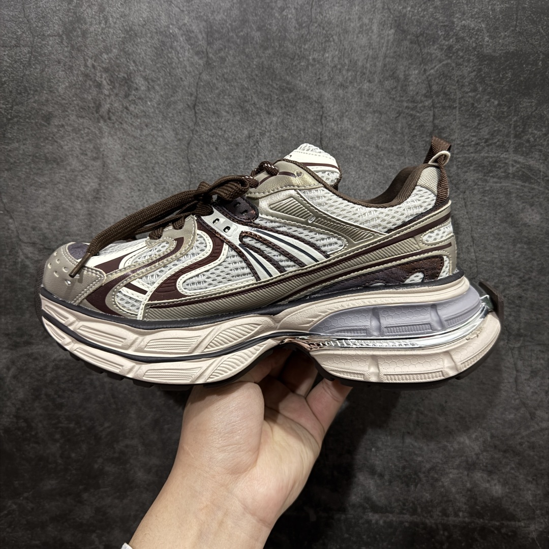 图片[2]-【广东纯原版本】GG-CC Chunky Low白鹿同款独星球 2024新款GGCC低帮复古厚底增高老爹鞋 时髦look轻松定格 不费力展现率性氛围 原版正确大底 高档银盒 酷帅机能风不规则设计大底 8CM 增高厚底 大长腿既视感轻松拿捏 货号：G24X9833 尺码：35 36 37 38 39 40-选品中心