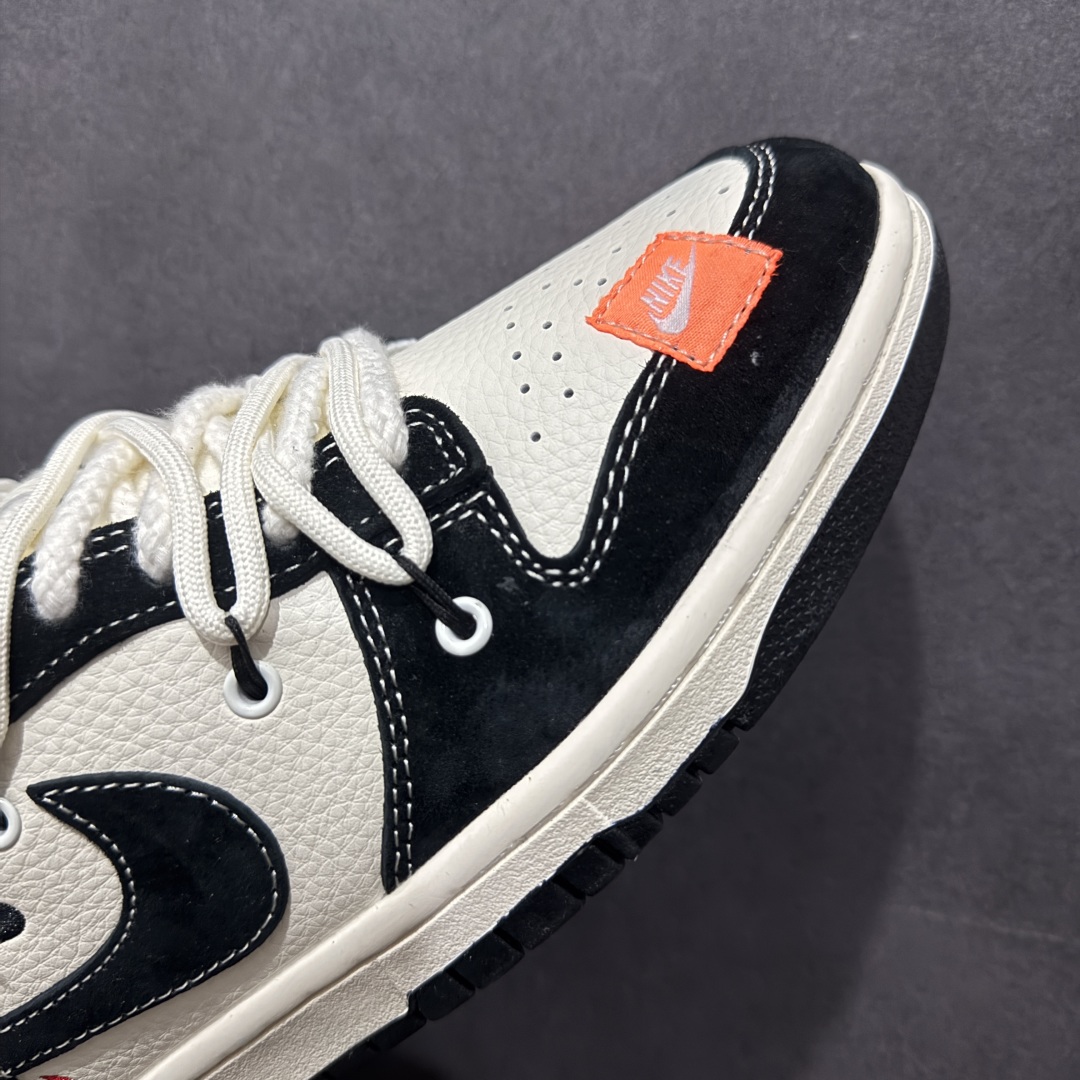 【定制版】Nk SB Dunk Low 北面联名 绑带贴布黑勾 周年高端定制 低帮休闲板鞋 YX5066-256