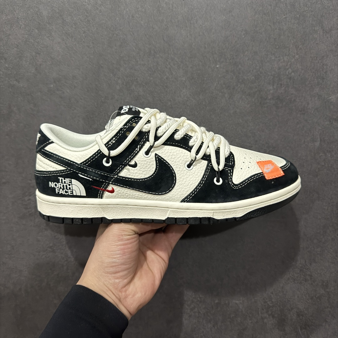 【定制版】Nk SB Dunk Low 北面联名 绑带贴布黑勾 周年高端定制 低帮休闲板鞋 YX5066-256