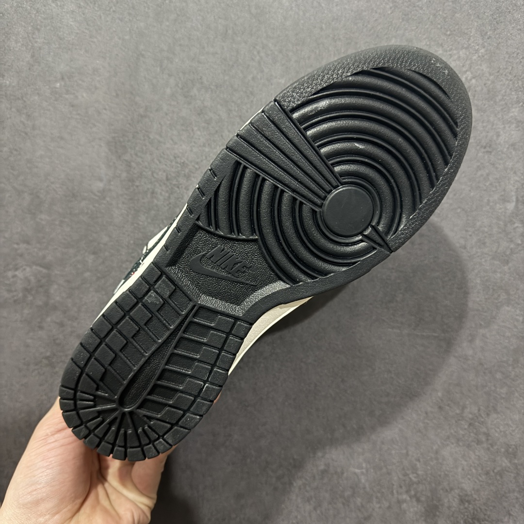 【定制版】Nk SB Dunk Low 北面联名 绑带贴布黑勾 周年高端定制 低帮休闲板鞋 YX5066-256