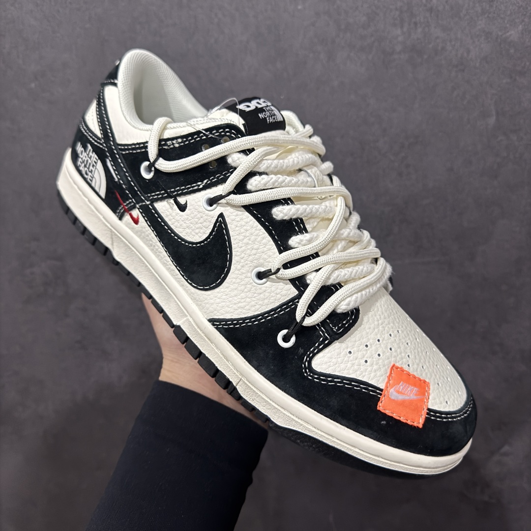 【定制版】Nk SB Dunk Low 北面联名 绑带贴布黑勾 周年高端定制 低帮休闲板鞋 YX5066-256