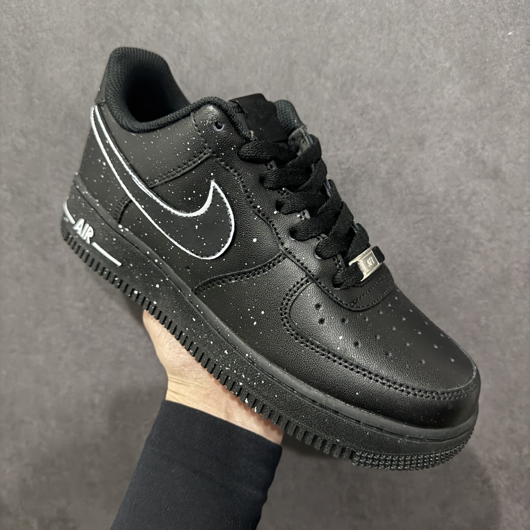 【定制版】Nk Air Force 1'07 Low 二次元主题 黑白泼墨 空军一号 低帮休闲板鞋 CK0316-059