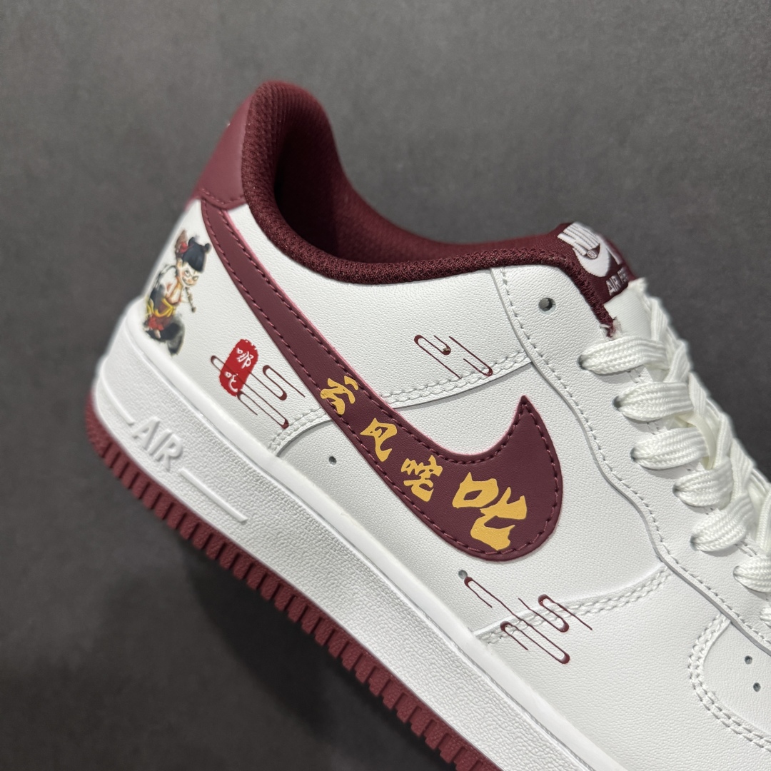 【定制版】Nk Air Force 1'07 Low ”Nezha” 二次元手绘涂鸦 叱咤风云 空军一号 低帮休闲板鞋 FV5988-105