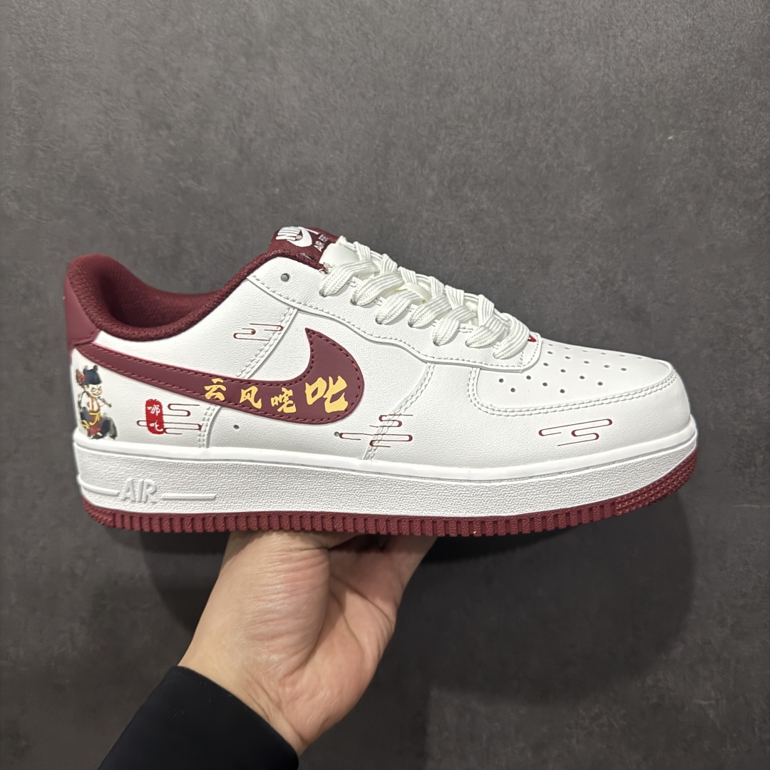 【定制版】Nk Air Force 1'07 Low ”Nezha” 二次元手绘涂鸦 叱咤风云 空军一号 低帮休闲板鞋 FV5988-105