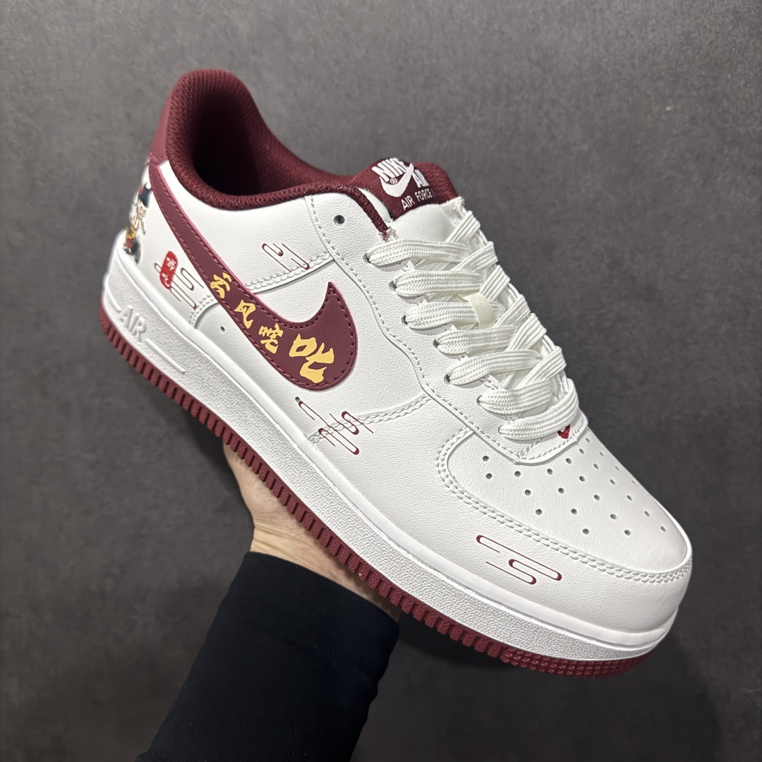 【定制版】Nk Air Force 1'07 Low ”Nezha” 二次元手绘涂鸦 叱咤风云 空军一号 低帮休闲板鞋 FV5988-105