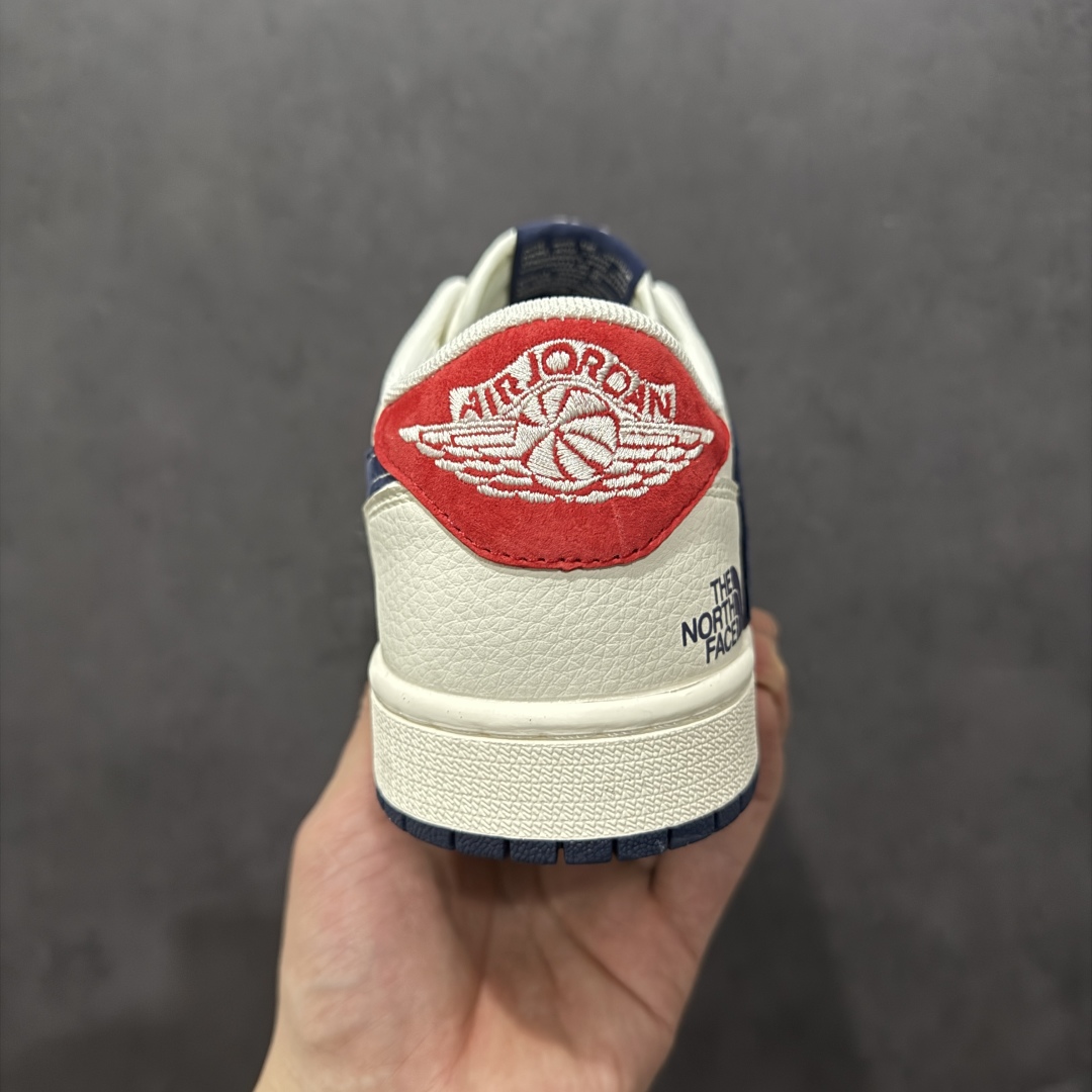 【定制版】Travis Scott x Fragment Design x Air Jordan 1 Low OG SP AJ1 乔1 北面联名 米蓝小红标 低帮文化休闲板鞋 FC1688-211