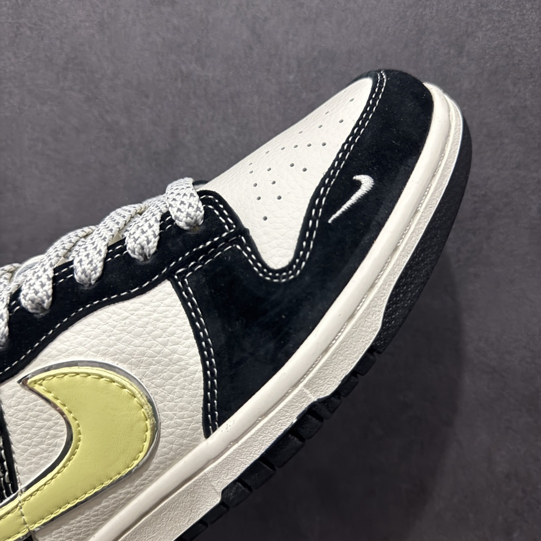 【定制版】Nk SB Dunk Low 北面联名 米黑黄勾 低帮休闲板鞋 XX3168-113