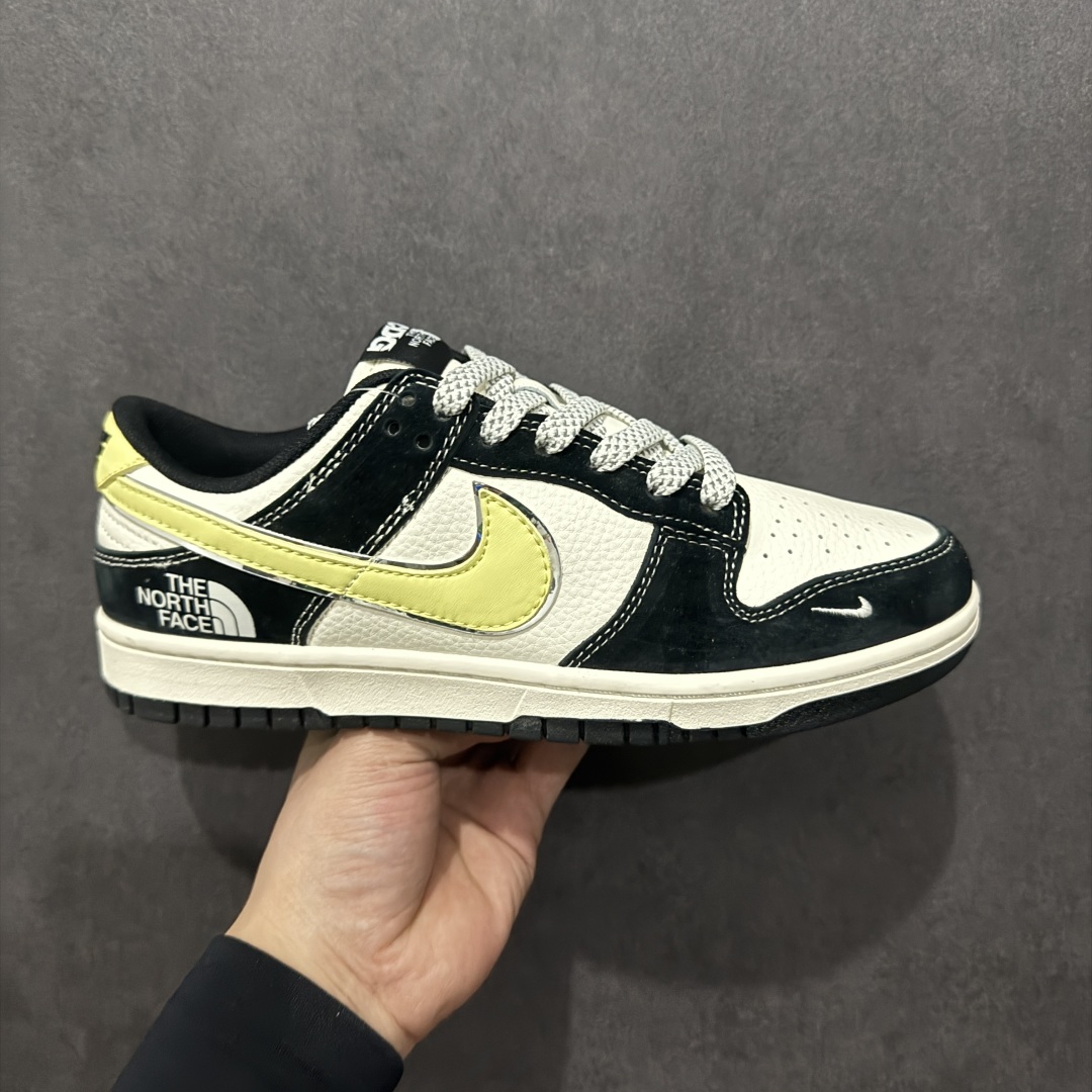 【定制版】Nk SB Dunk Low 北面联名 米黑黄勾 低帮休闲板鞋 XX3168-113