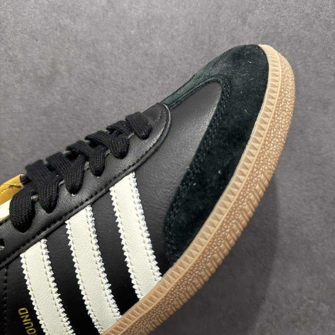 图片[5]-【福利特价】AD Original Samba OG 复古经典轻便板鞋 ID8707 口碑大厂出品 品控大底版型不断改良更新 全套原纸板楦头开发 确保原汁原味 完美呈现桑巴版型 一比一鞋头弧度高度鞋身弧度 此版本只针对中端市场 皮料材质有所更替 其他数据细节工艺流程均保持一致 绝不口嗨 细节品控鞋型随意对比 正确烫金高频细节 原装纳米超迁皮料 独家私模橡胶大底 原盒原配 尺码：36 36.5 37.5 38 38.5 39 40 40.5 41 42 42.5 43 44 44.5 45-选品中心