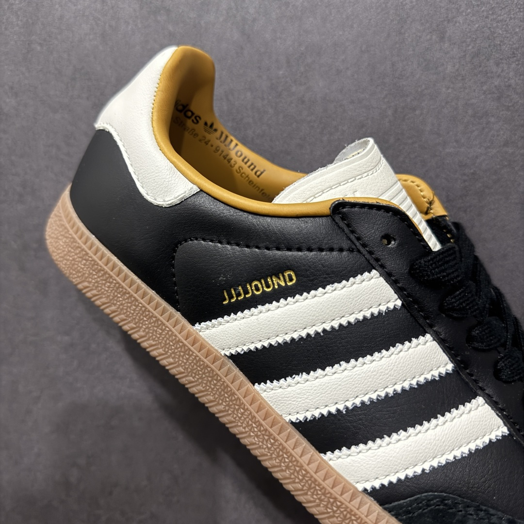 图片[6]-【福利特价】AD Original Samba OG 复古经典轻便板鞋 ID8707 口碑大厂出品 品控大底版型不断改良更新 全套原纸板楦头开发 确保原汁原味 完美呈现桑巴版型 一比一鞋头弧度高度鞋身弧度 此版本只针对中端市场 皮料材质有所更替 其他数据细节工艺流程均保持一致 绝不口嗨 细节品控鞋型随意对比 正确烫金高频细节 原装纳米超迁皮料 独家私模橡胶大底 原盒原配 尺码：36 36.5 37.5 38 38.5 39 40 40.5 41 42 42.5 43 44 44.5 45-选品中心