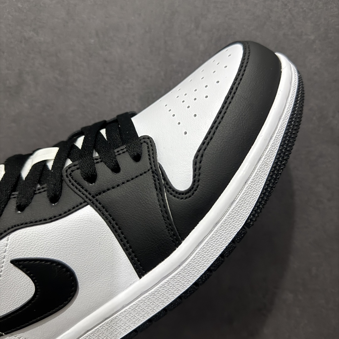 【K版】Air Jordan 1 Low 黑白熊猫 AJ1乔1低帮休闲板鞋  553558-131
