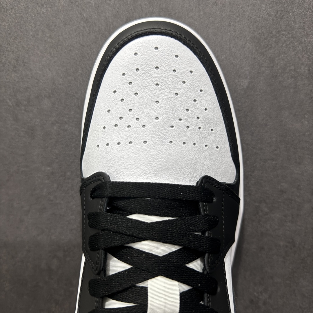 【K版】Air Jordan 1 Low 黑白熊猫 AJ1乔1低帮休闲板鞋  553558-131