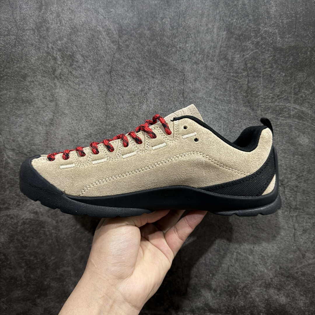 图片[2]-【得物版本】原厂高货 极力推荐版本 KEEN 科恩 Jasper 山系户外鞋 日系街头复古风 可以暴走2w步的丑鞋 第一眼丑萌丑萌，一上脚真香! 平台代购专供 官网一致包装 原版鞋垫舒适度一级棒 回弹好 牛皮鞋身的包裹性hin好，透气舒适 徒步登山 citywalk选它准没错， 鞋底足够软，回弹性不错 配送原版替换鞋带 多姿多彩 尺码：35 36 37 38 39 40 41 42 43 44-选品中心