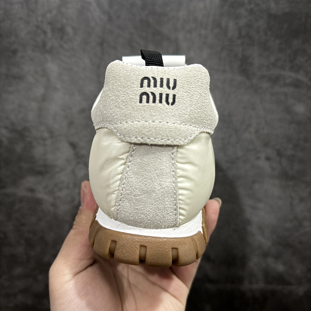 【广东纯原版本】Miumiu 25ss Tyre系列春夏新款德训阿甘鞋休闲运动鞋