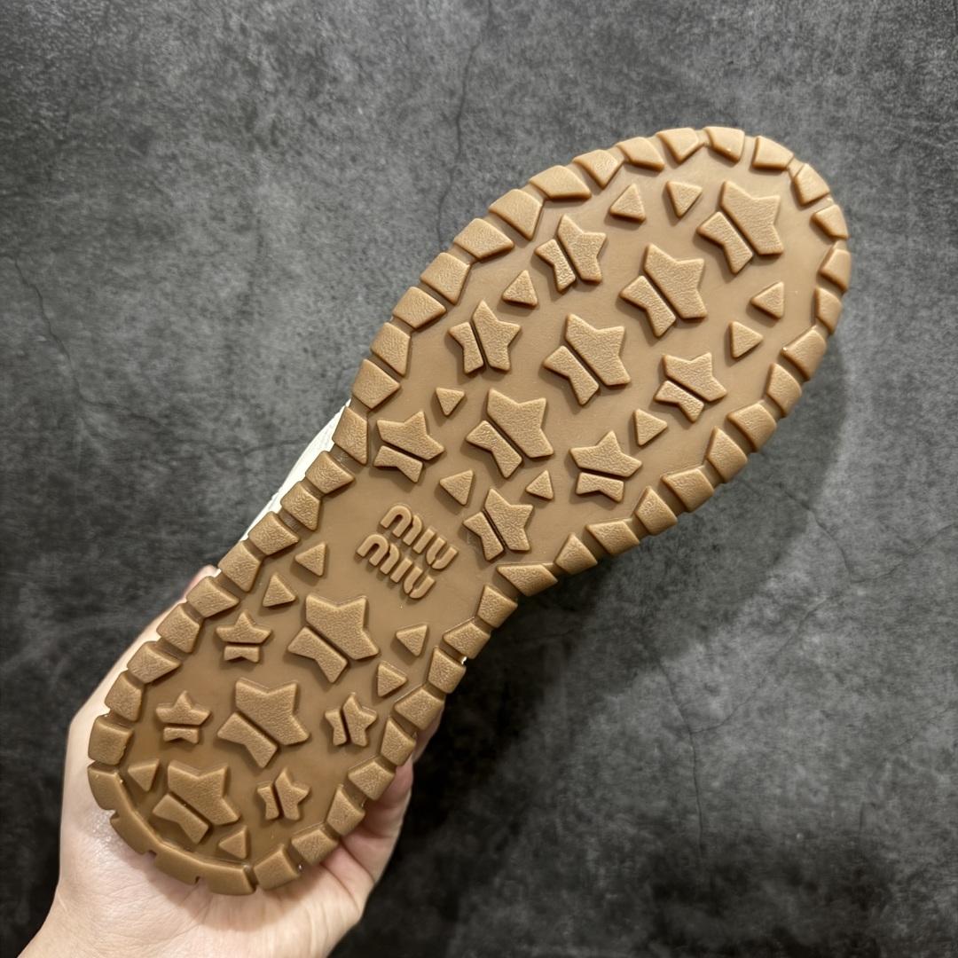 【广东纯原版本】Miumiu 25ss Tyre系列春夏新款德训阿甘鞋休闲运动鞋