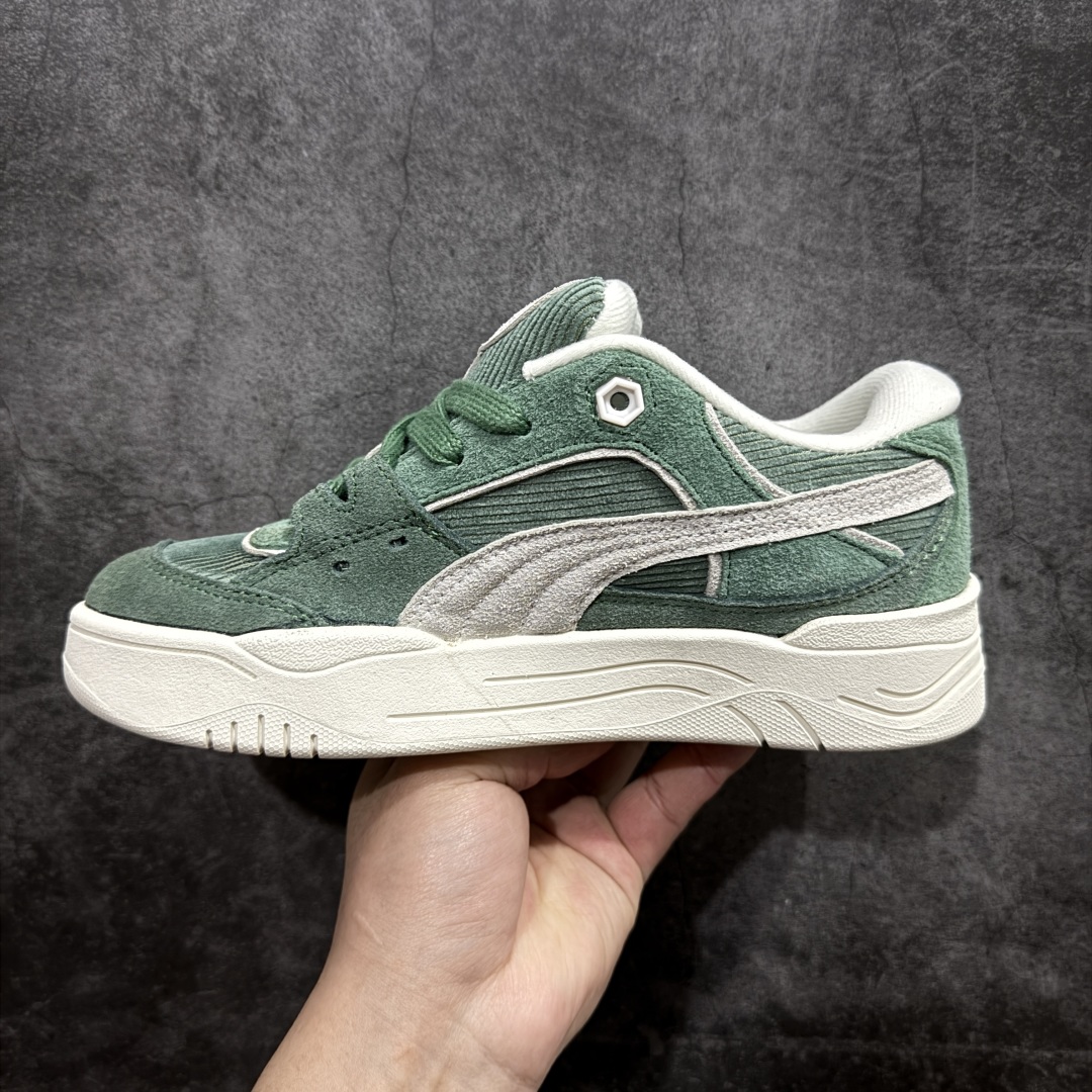 彪马Puma 180 CORDUROY复古厚底撞色面包鞋运动休闲鞋  396025-03