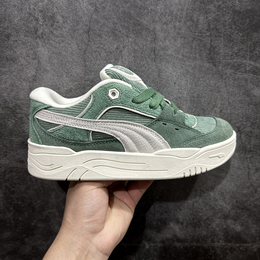 彪马Puma 180 CORDUROY复古厚底撞色面包鞋运动休闲鞋  396025-03