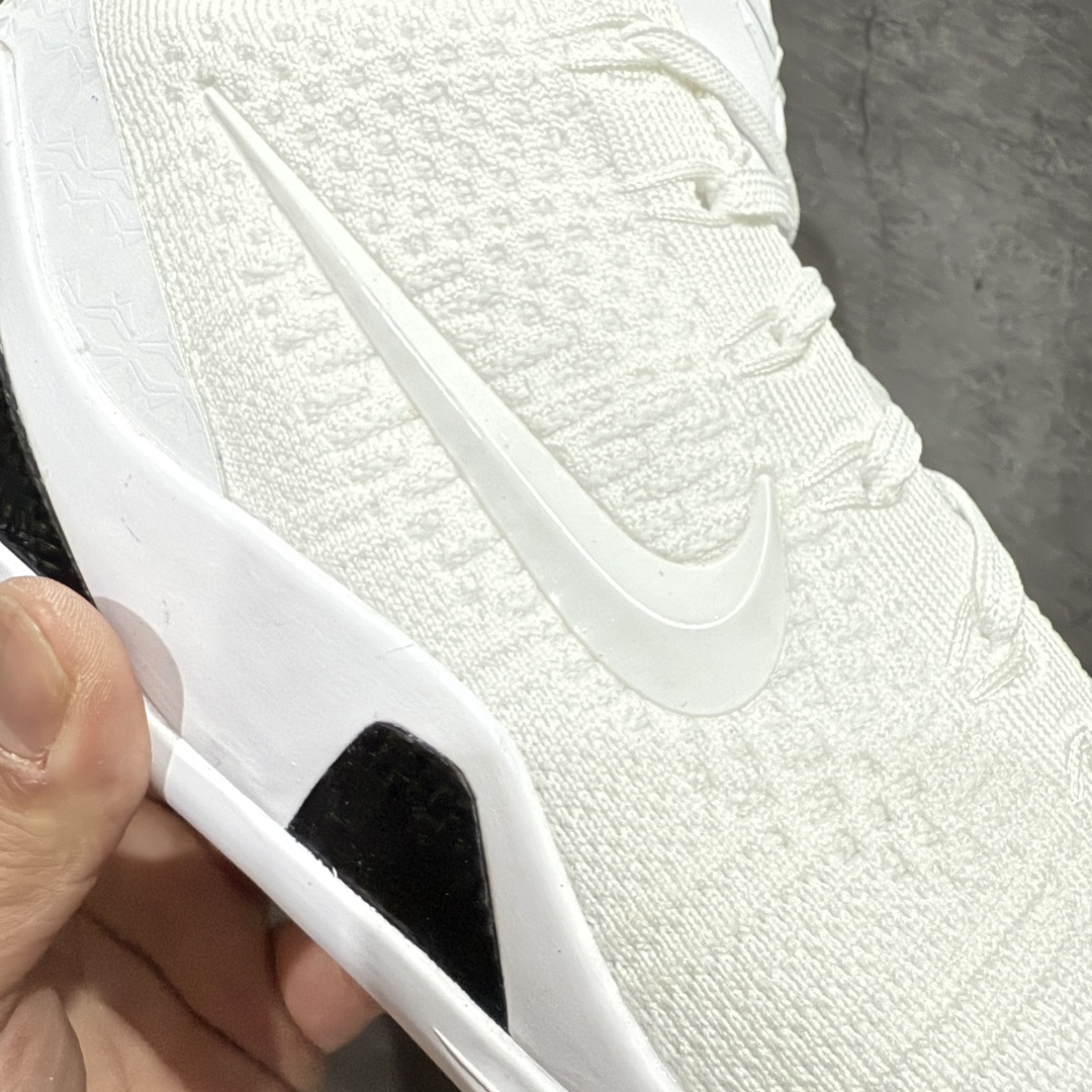 图片[4]-【外贸MX版本】Nike Kobe 9 Elite Low Beethoven 科比9 白色白龙 篮球鞋 男款 市场最强科比9代 原厂工艺3层立体编织flyknit鞋面 厚度同步ZP吊打市场“纯原” 原厂碳板加持 立体感区分市场货品 灵动鞋型 鞋头➕腰身版型 区分市场货品🌪过验级拉帮细节 全新复刻版中底鞋垫 REACT高弹缓震 前后掌带气垫 用实力让信仰落地 👊🏻 货号：FZ7334-100 尺码：41-48.5半 全码出货-选品中心