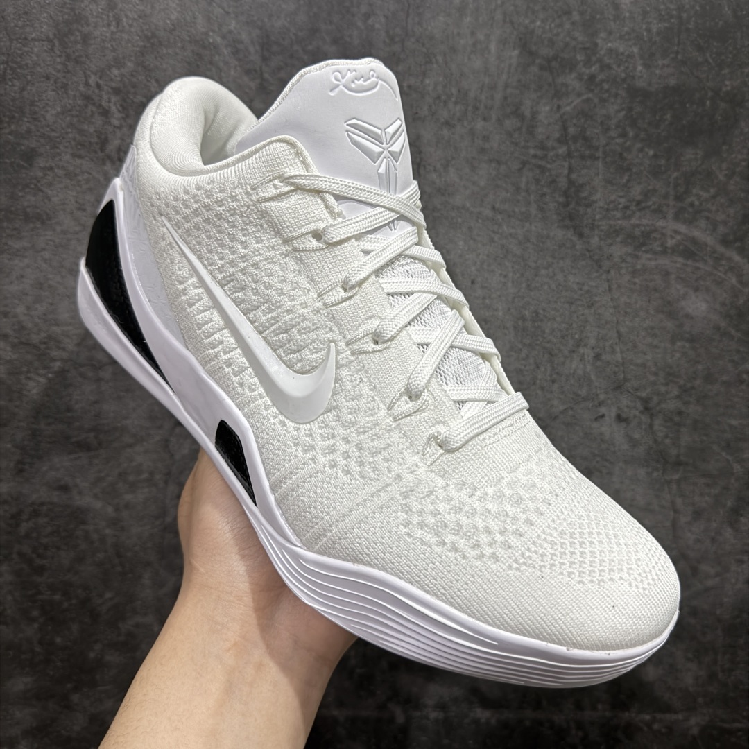 【外贸MX版本】Nike Kobe 9 Elite Low Beethoven 科比9 白色白龙 篮球鞋 FZ7334-100