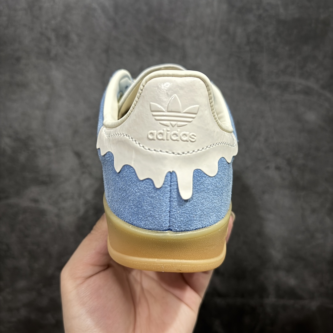 adidas originals Gazelle Indoor 蓝色  JR8029