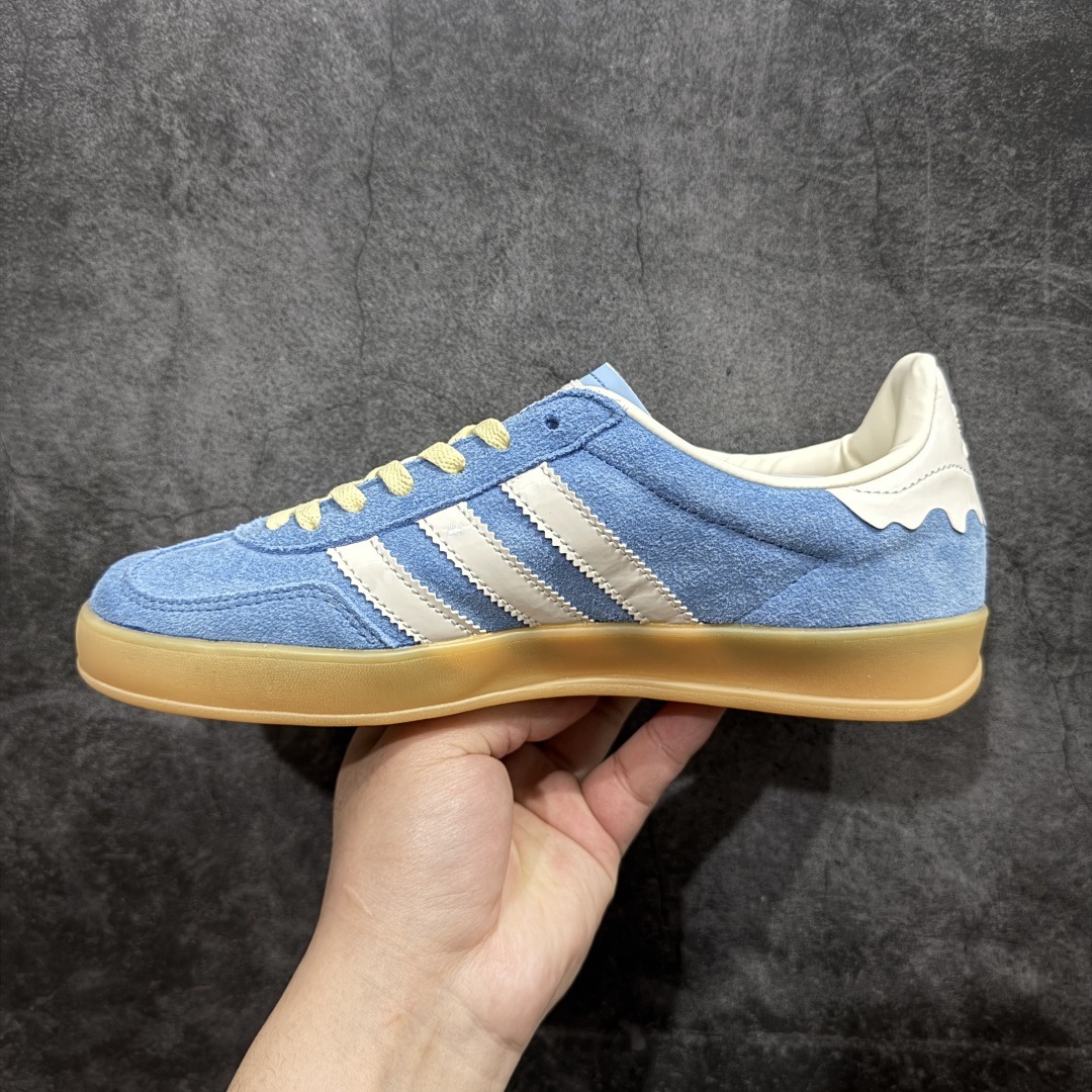 adidas originals Gazelle Indoor 蓝色  JR8029