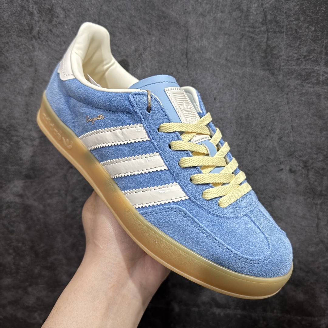 adidas originals Gazelle Indoor 蓝色  JR8029