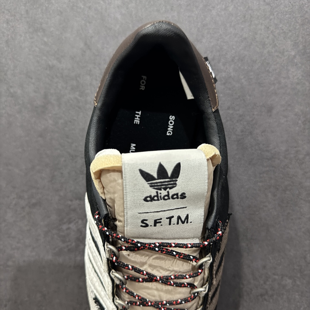 图片[7]-【纯原福利】Song for the Mute x AD Originals SFTM-003 联名款复古慢跑鞋 Originals与时装品牌Song for the Mute即将迎来第三个合作系列 这个系列主打的也是怀旧的氛围 采用了Country OG这个诞生于上世纪70年代的鞋款 尼龙和绒面革的梦幻拼接 低调而富有质感 呈现SFTM一贯的面料美学 三款不同风格的配色 亮点十足的斑点鞋带 体现怀旧主义和前卫设计无缝交织 鞋款采用了低帮的造型 方便日常穿着 同时对于外底做了处理 皮革材质和尼龙布材质的组合也更具是时代感 系列此次会推出三个配色 分别以蓝、黑、灰色为主 雾霾灰IH7519 阴阳灰ID3546 水月蓝ID3545 尺码：36 36.5 37 38 38.5 39 40 40.5 41 42 42.5 43 44 44.5 45-选品中心