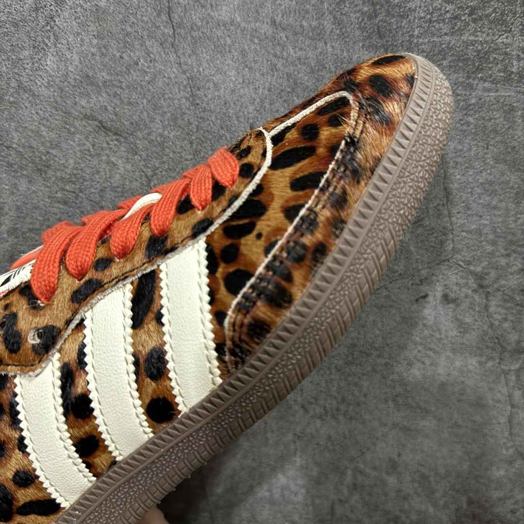  
【正确版】ADIDAS ORIGINALS SAMBA OG SHOES 经典运动鞋小白鞋 豹纹德训