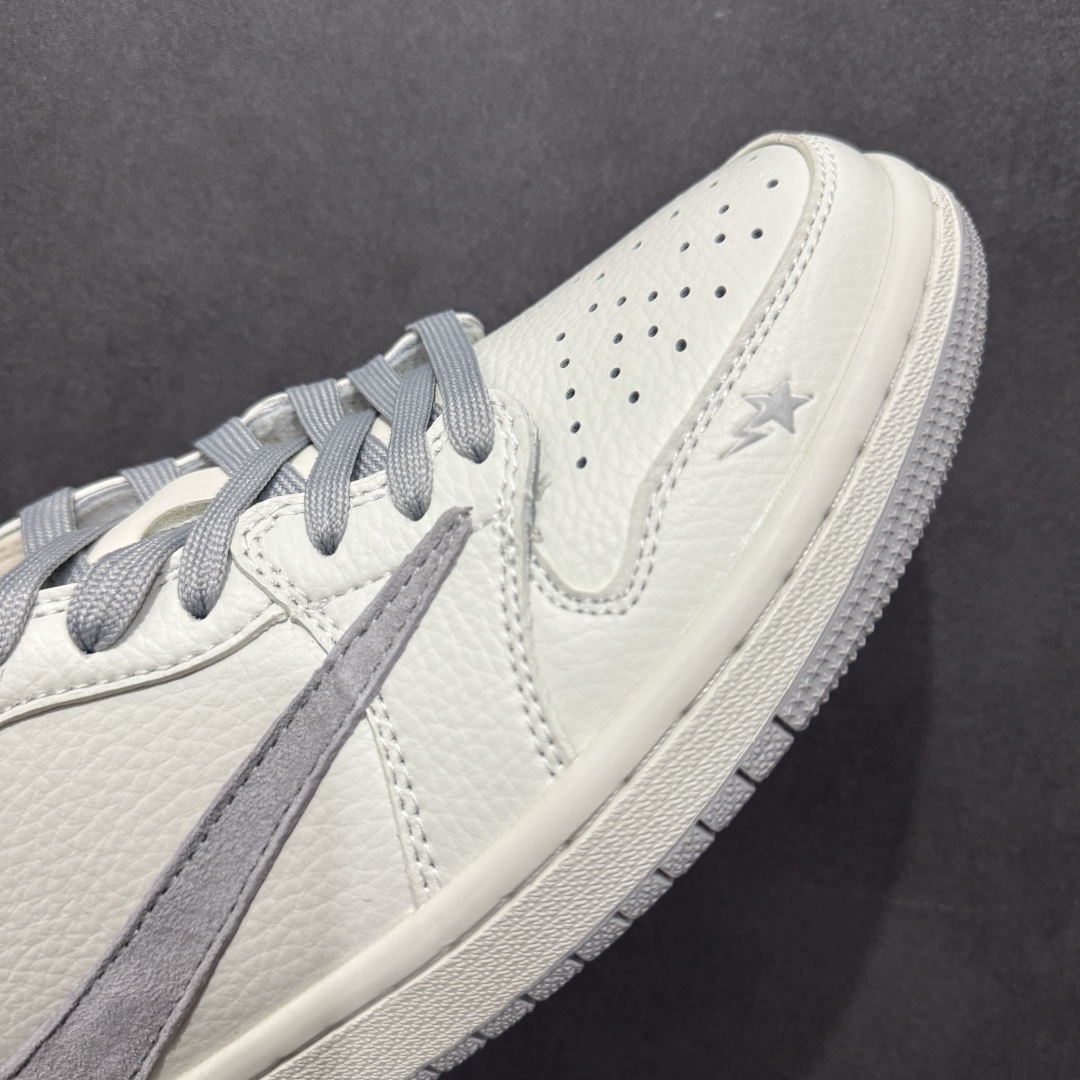 【定制版】Fragment x Travis Scott x 猿人头 Air Jordan 1 Low 三方联名倒钩  JH6088-701