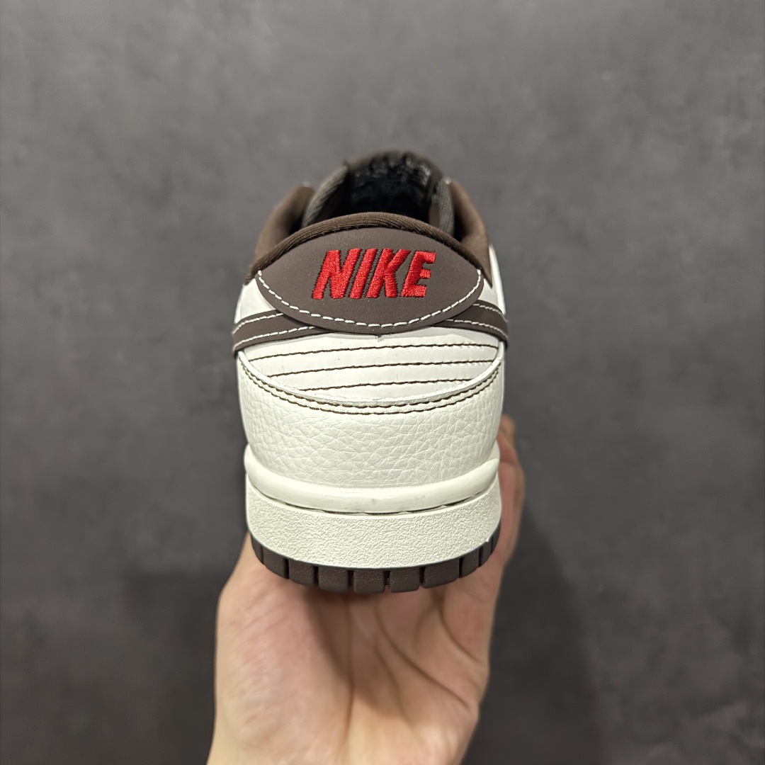 图片[4]-【定制版】Nk SB Dunk Low Moncler联名 奶白棕 周年高端定制 低帮休闲板鞋 AG3702-854  #定制鞋盒 大厂纯原品质出货 超高清洁度 皮料切割干净无任何毛边 细节完美   尺码：36 36.5 37.5 38 38.5 39 40 40.5 41 42 42.5 43 44 44.5 45-选品中心