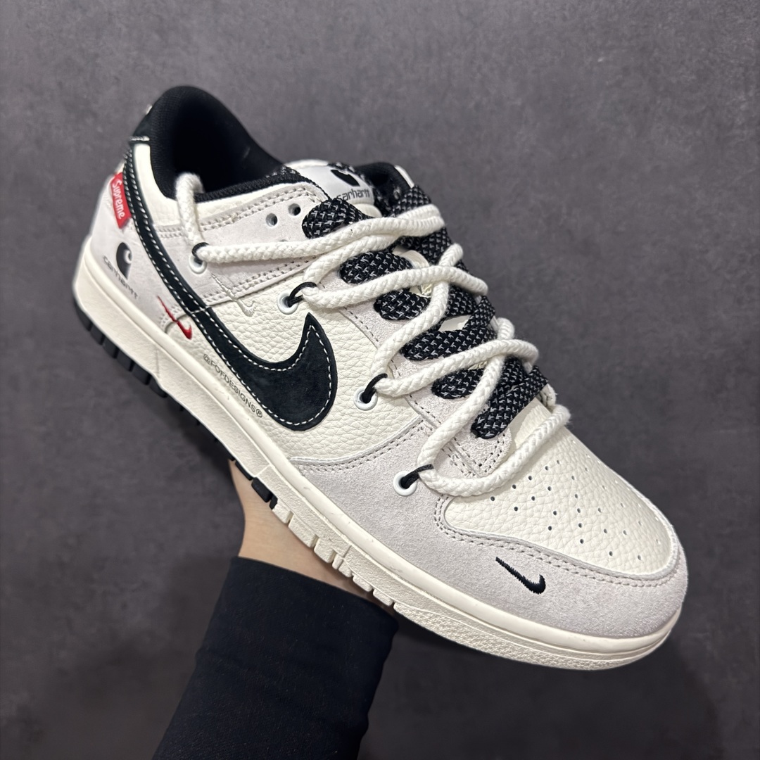 图片[3]-【定制版】Nk SB Dunk Low 迪奥系列 猪八灰勾 周年高端定制 低帮休闲板鞋 YX5066-238  #定制鞋盒 大厂纯原品质出货 超高清洁度 皮料切割干净无任何毛边 细节完美   尺码：36 36.5 37.5 38 38.5 39 40 40.5 41 42 42.5 43 44 44.5 45-选品中心