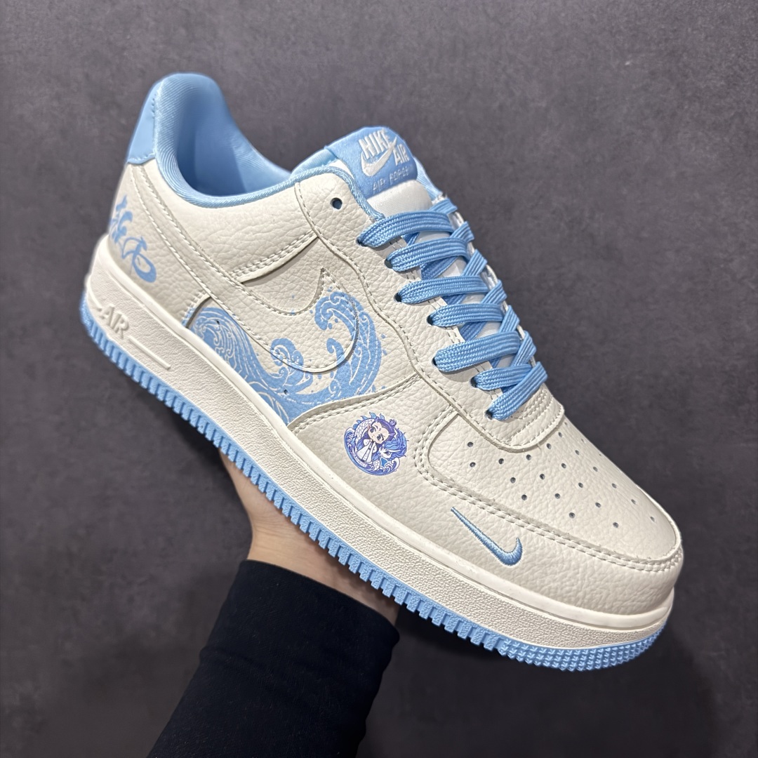 图片[3]-【定制版】Nk Air Force 1\’07 Low 灵珠 敖丙 空军一号低帮休闲板鞋 KK1988-060  #原楦头原纸板 原装鞋盒 定制五金配件 内置全掌气垫 原厂鞋底   尺码：36 36.5 37.5 38 38.5 39 40 40.5 41 42 42.5 43 44 44.5 45-选品中心