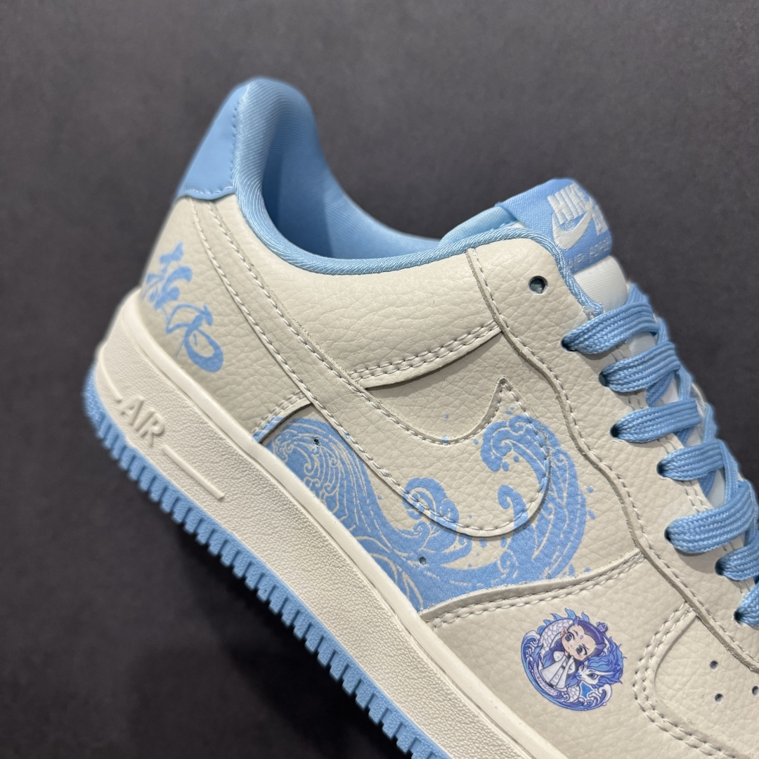 图片[6]-【定制版】Nk Air Force 1\’07 Low 灵珠 敖丙 空军一号低帮休闲板鞋 KK1988-060  #原楦头原纸板 原装鞋盒 定制五金配件 内置全掌气垫 原厂鞋底   尺码：36 36.5 37.5 38 38.5 39 40 40.5 41 42 42.5 43 44 44.5 45-选品中心