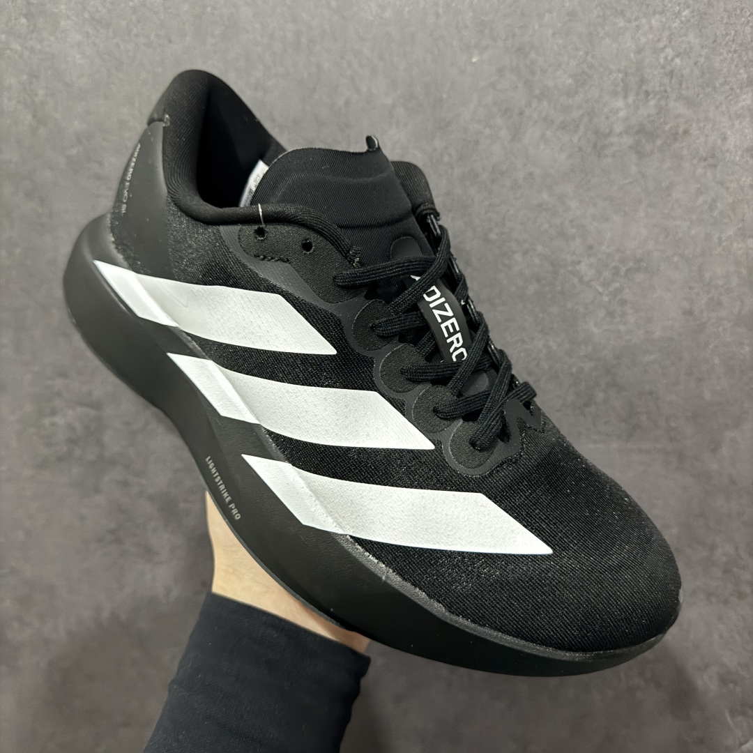 图片[3]-【公司级】AD Adizero Evo SL M 轻盈跑鞋 耐磨减震专业跑步鞋 冲向目标，一路向前，不断挑战和突破自我 无论是平时训练还是马拉松，让这款adidas跑步鞋伴你畅快开跑 兼具舒适性和结构感，搭载Lightstrike科技，为步伐注入活力 货号：JP7149 尺码：36 36.5 37.5 38 38.5 39 40 40.5 41 42 42.5 43 44 44.5 45-选品中心