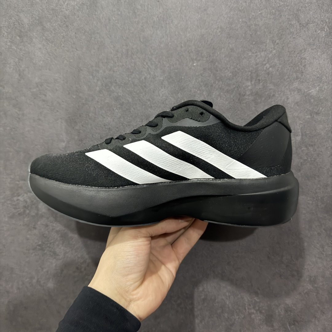 图片[2]-【公司级】AD Adizero Evo SL M 轻盈跑鞋 耐磨减震专业跑步鞋 冲向目标，一路向前，不断挑战和突破自我 无论是平时训练还是马拉松，让这款adidas跑步鞋伴你畅快开跑 兼具舒适性和结构感，搭载Lightstrike科技，为步伐注入活力 货号：JP7149 尺码：36 36.5 37.5 38 38.5 39 40 40.5 41 42 42.5 43 44 44.5 45-选品中心