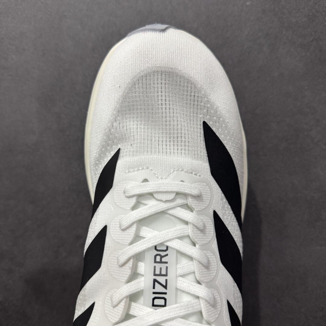 图片[8]-【公司级】AD Adizero Evo SL M 轻盈跑鞋 耐磨减震专业跑步鞋 冲向目标，一路向前，不断挑战和突破自我 无论是平时训练还是马拉松，让这款adidas跑步鞋伴你畅快开跑 兼具舒适性和结构感，搭载Lightstrike科技，为步伐注入活力 货号：JH6206 尺码：36 36.5 37.5 38 38.5 39 40 40.5 41 42 42.5 43 44 44.5 45-选品中心