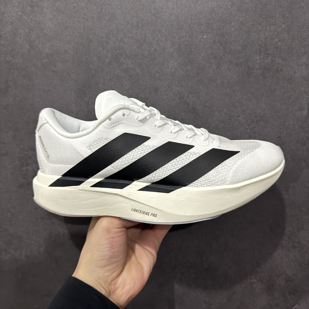 【公司级】AD Adizero Evo SL M 轻盈跑鞋 耐磨减震专业跑步鞋 冲向目标,一路向前,不断挑战和突破自我 无论是平时训练还是马拉松,让这款adidas跑步鞋伴你畅快开跑 兼具舒适性和结构感,搭载Lightstrike科技,为步伐注入活力 货号:JH6206 尺码:36 36.5 37.5 38 38.5 39 40 40.5 41 42 42.5 43 44 44.5 45-选品中心