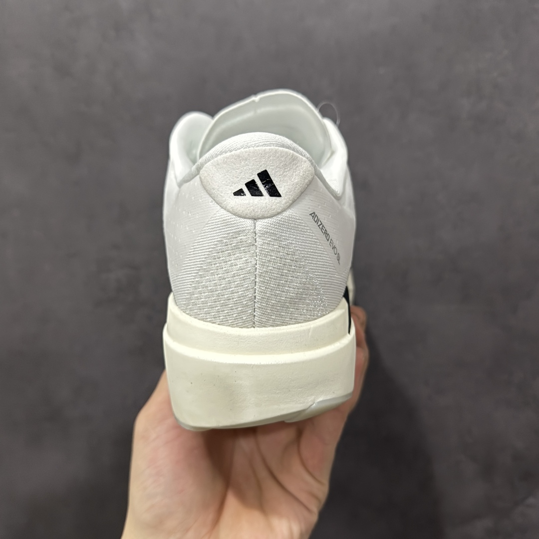 图片[4]-【公司级】AD Adizero Evo SL M 轻盈跑鞋 耐磨减震专业跑步鞋 冲向目标，一路向前，不断挑战和突破自我 无论是平时训练还是马拉松，让这款adidas跑步鞋伴你畅快开跑 兼具舒适性和结构感，搭载Lightstrike科技，为步伐注入活力 货号：JH6206 尺码：36 36.5 37.5 38 38.5 39 40 40.5 41 42 42.5 43 44 44.5 45-选品中心