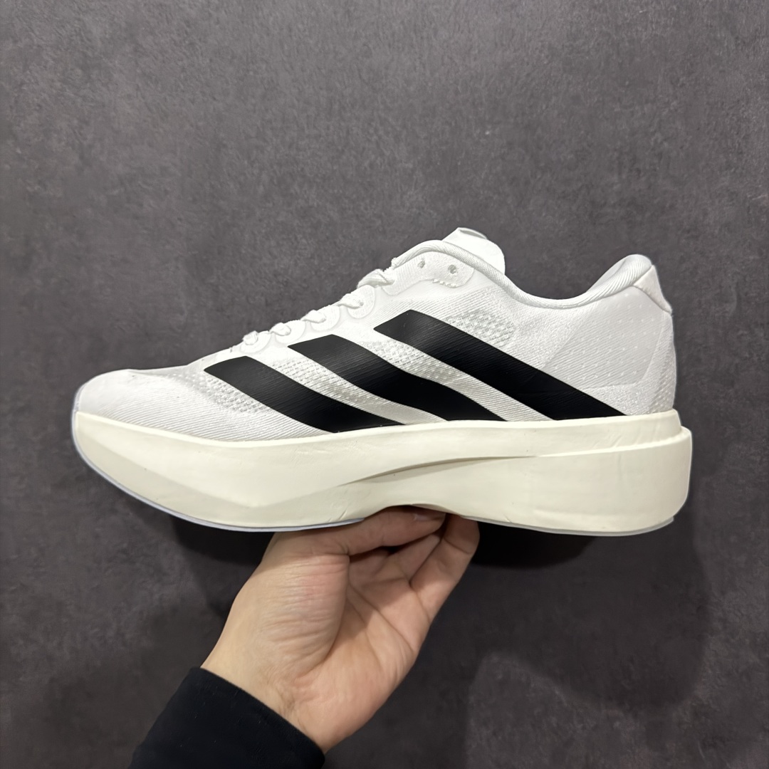 图片[2]-【公司级】AD Adizero Evo SL M 轻盈跑鞋 耐磨减震专业跑步鞋 冲向目标，一路向前，不断挑战和突破自我 无论是平时训练还是马拉松，让这款adidas跑步鞋伴你畅快开跑 兼具舒适性和结构感，搭载Lightstrike科技，为步伐注入活力 货号：JH6206 尺码：36 36.5 37.5 38 38.5 39 40 40.5 41 42 42.5 43 44 44.5 45-选品中心