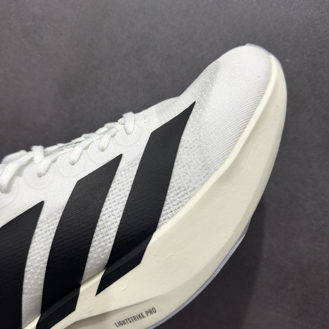 图片[5]-【公司级】AD Adizero Evo SL M 轻盈跑鞋 耐磨减震专业跑步鞋 冲向目标，一路向前，不断挑战和突破自我 无论是平时训练还是马拉松，让这款adidas跑步鞋伴你畅快开跑 兼具舒适性和结构感，搭载Lightstrike科技，为步伐注入活力 货号：JH6206 尺码：36 36.5 37.5 38 38.5 39 40 40.5 41 42 42.5 43 44 44.5 45-选品中心