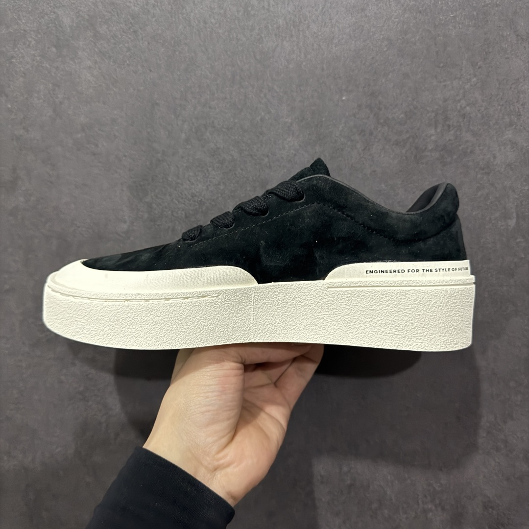 图片[2]-【公司级】adidas LABCOURT 百搭休闲轻松舒适 耐磨透气低帮 板鞋 男女同款 鞋面使用了绒毛麂皮 ，鞋面和鞋底连接处使用了包边处理，看起来更加精致有型;内里也使用了光滑的优质皮革，鞋垫上的Adidas LOGO彰显品牌身份，鞋子后脚跟处的英文 ENDINEERED FOR THE STYLE OF FUTURE译为“为未来的风格而设计” ! 货号：ID6227 尺码：36-45-选品中心