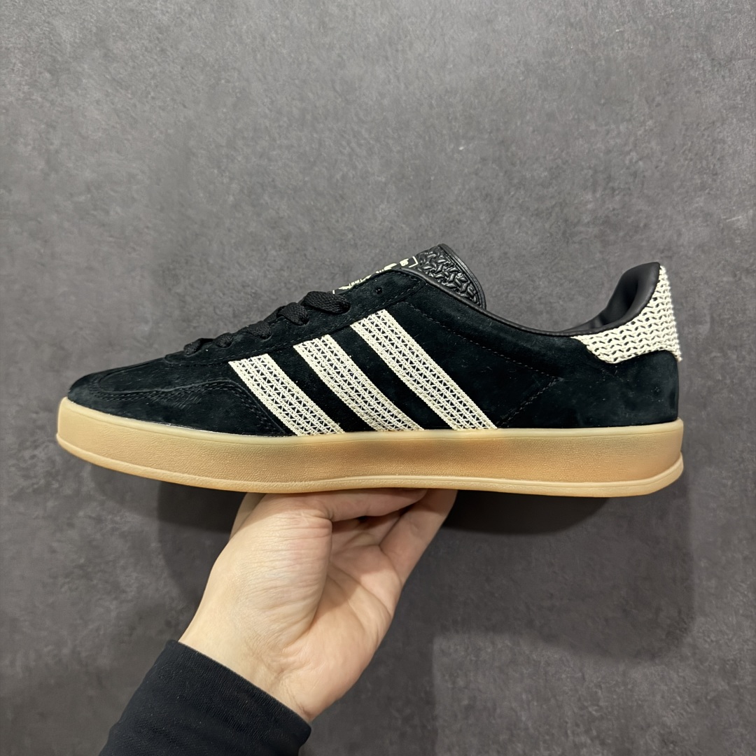  
【正确版】adidas Originals Gazelle INdoor 三叶草休闲防滑耐磨低帮板鞋