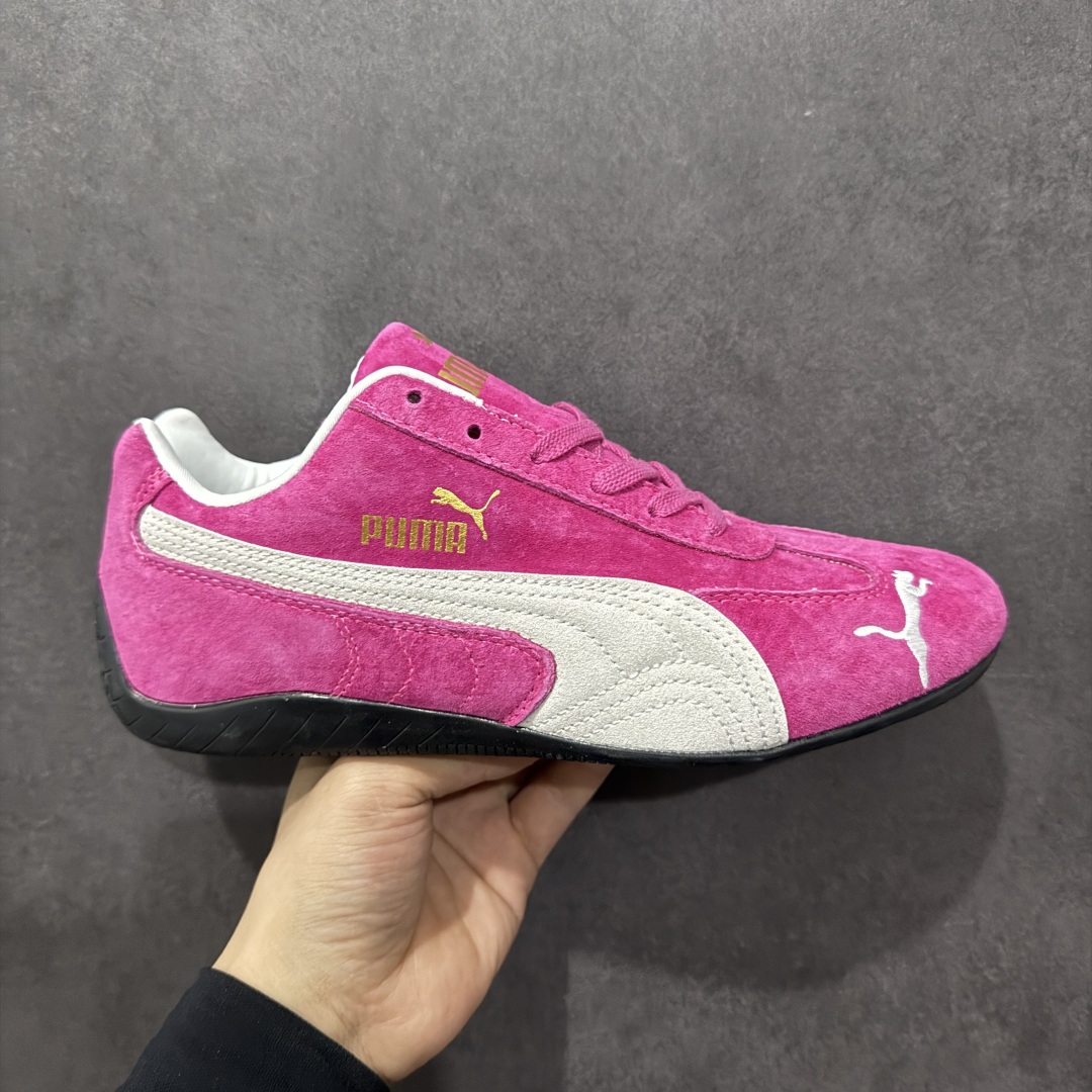 【公司级】Puma Speedcat OG 防滑耐磨低帮德训赛车板鞋 孔眼底座和脚趾凸起由绒面革材料制成 支持侧踏时的踏步工作 脚背和侧板采用尼龙网布 即使在健身房等使用环境中也能确保透气性 像吸盘一样的设计是为了提高体育馆表面的抓地力性能 货号: 398846-34 尺码: 35.5 36 36.5 37.5 38 38.5 39 40 40.5 41 42 42.5 43 44 45-选品中心