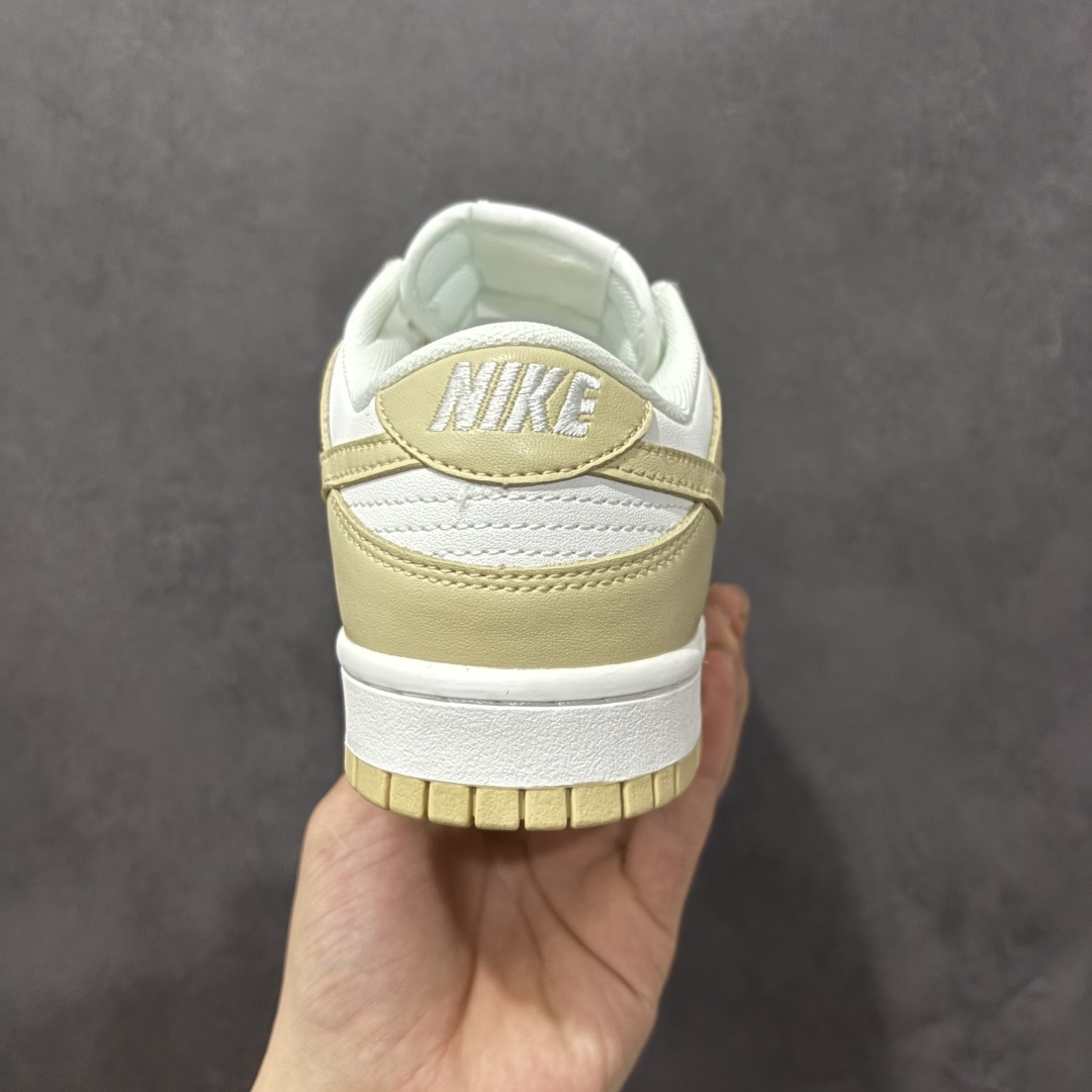 图片[4]-【福利版】Nike Dunk Low 米白色 原装头层材料 用料绝不含糊 独家版型蒸馏加工带来的是更好的视觉和脚感体验 清洁度 电绣工艺 皮料切割干净无任何毛边 细节完美 货号：DV0833-100 尺码：36 36.5 37.5 38 38.5 39 40 40.5 41 42 42.5 43 44 44.5 45 46-选品中心