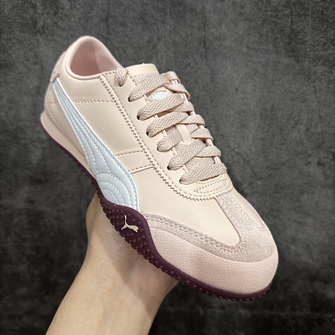 图片[3]-【纯原M版】Puma Bella UT Leather 彪马薄底系列 复古运动休闲跑鞋 升级版本 细节材料全方位 鞋面设计轻量透气 提供了舒适性和穿着感受 柔软内里材质 穿着更加舒适 橡胶鞋底提供持久的牵引力 货号： 402186 04 尺码： 36 36.5 37.5 38 38.5 39-选品中心