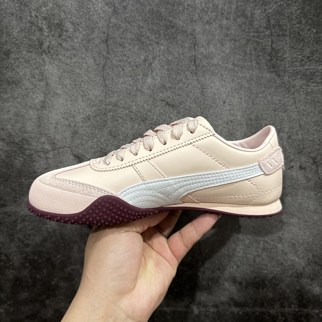 图片[2]-【纯原M版】Puma Bella UT Leather 彪马薄底系列 复古运动休闲跑鞋 升级版本 细节材料全方位 鞋面设计轻量透气 提供了舒适性和穿着感受 柔软内里材质 穿着更加舒适 橡胶鞋底提供持久的牵引力 货号： 402186 04 尺码： 36 36.5 37.5 38 38.5 39-选品中心