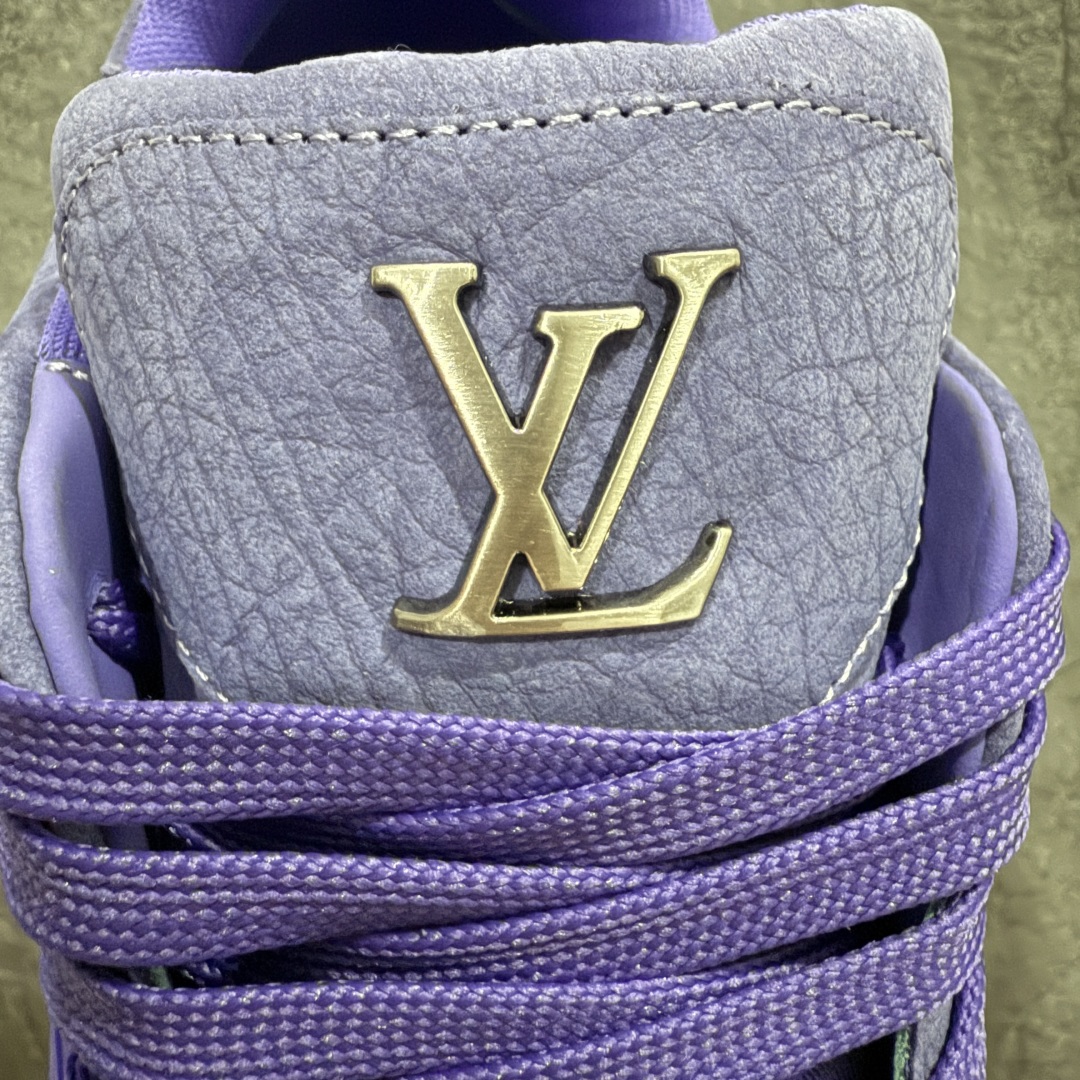 图片[7]-【海淘代购升级版】 现货当天可取 LV Trainer系列高奢运动鞋 新款芯片顶级 潮人必备单品 同步ZP官网空胶工艺 鞋舌、挂饰均镶嵌NFC芯片感应装置 正确胶片断点式设计 中底正确还原原版油印字母比例 1：1原楦格板、楦头、刀磨全新升级！ 独家订制顶级压纹麂皮 原版开模TPU大底 质感原版一致 垫脚聚米微料加透气英伦网布 披靡市场任何版本！细节完美呈现！ 代购指定版本 全新升级最新双盒包装 扫码秒进官网！ 全套包装配件同比原版 尺码： 38-46-选品中心