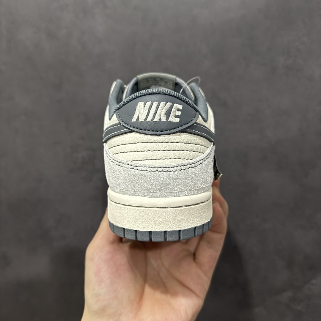 图片[4]-【定制版】Nk SB Dunk Low 斯图西系列 猪八灰勾 周年高端定制 低帮休闲板鞋  #定制鞋盒 大厂纯原品质出货 超高清洁度 皮料切割干净无任何毛边 细节完美   货号：YX5066-219 尺码：36 36.5 37.5 38 38.5 39 40 40.5 41 42 42.5 43 44 44.5 45-选品中心